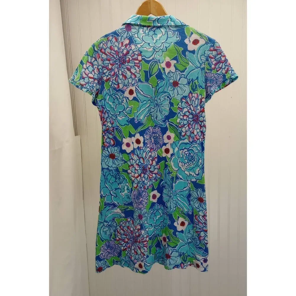 Lilly Pulitzer floral and ruffle tennis type dress size small - Picture 2 of 4